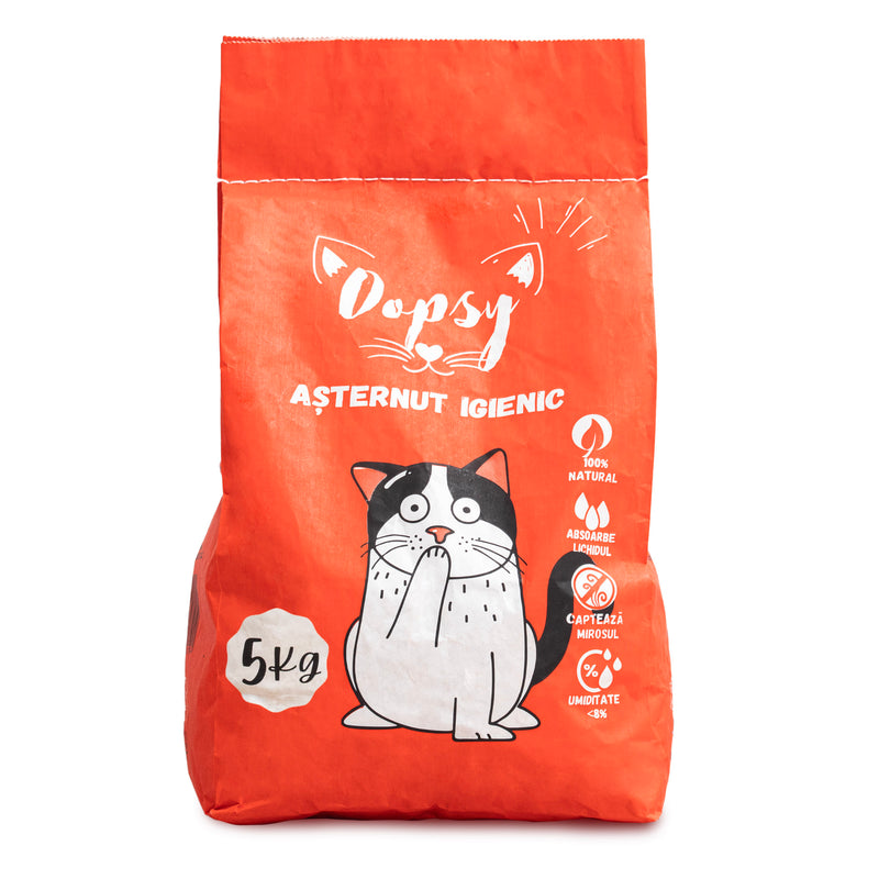 Asternut igienic pentru pisici, Oopsy®, 5 kg, 16.5L