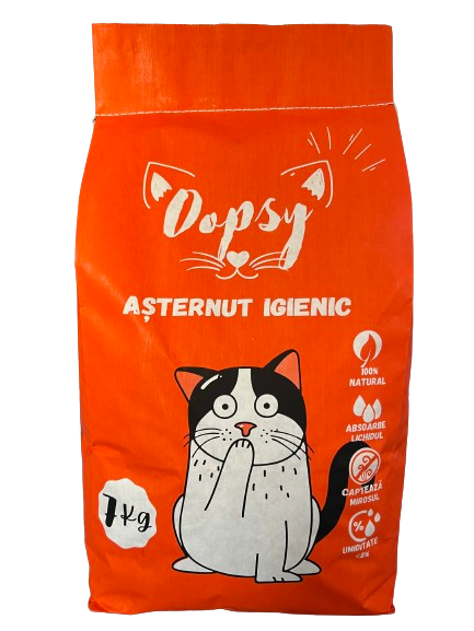 Asternut igienic pentru pisici, Oopsy®, 7 kg, 23L