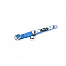 Zgarda albastra reflectorizanta pentru pisici Enjoy 1.2x35 cm