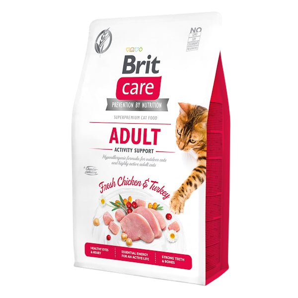 Brit Care Cat GF Adult Activity Support 2 kg