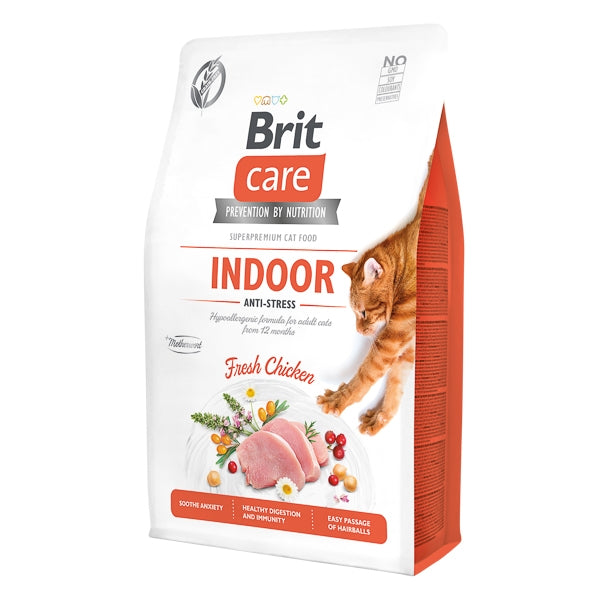 Brit Care Cat GF Indoor Anti-Stress 2 kg