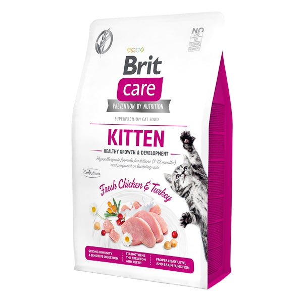 Brit Care Cat GF Kitten Healthy Growth and Development 2 kg