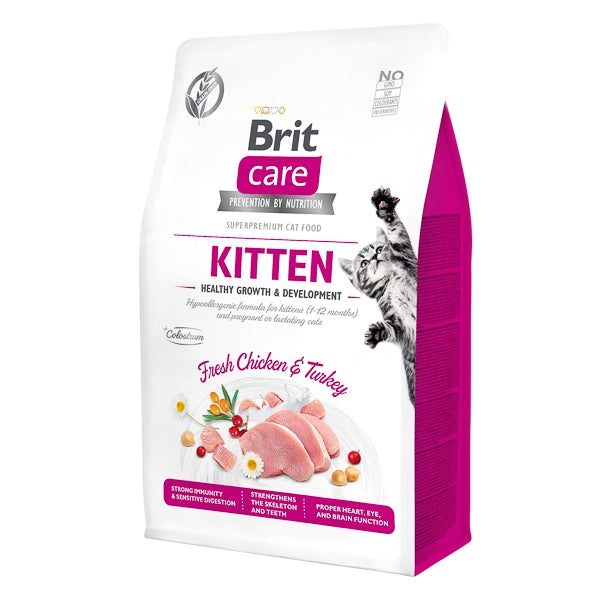 Brit Care Cat GF Kitten Healthy Growth and Development 400 g