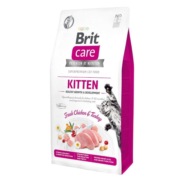 Brit Care Cat GF Kitten Healthy Growth and Development 7 kg