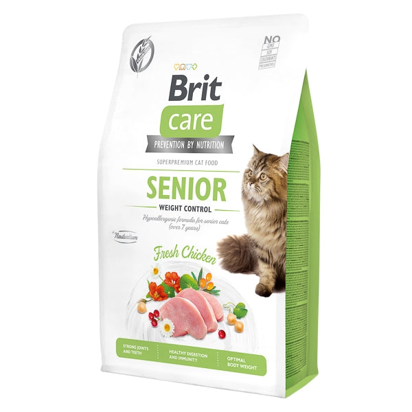 Brit Care cat GF Senior Weight Control 2 kg