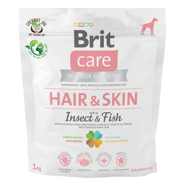 Brit Care Dog Hair and Skin Insect and Fish 1 kg
