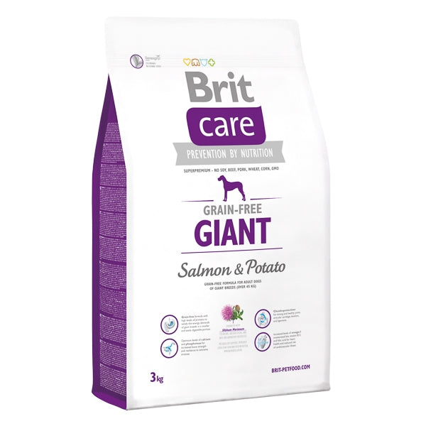 Brit Care Grain-free giant, salmon and potato 3kg