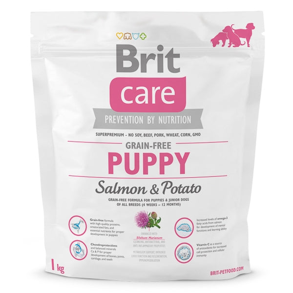 Brit Care Grain-free Puppy Salmon and Potato 1 kg