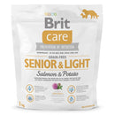 Brit Care Grain-free Senior and Light Salmon and Potato 1 kg