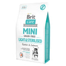 Brit Care Mini Grain Free Light and Sterilised 2 kg