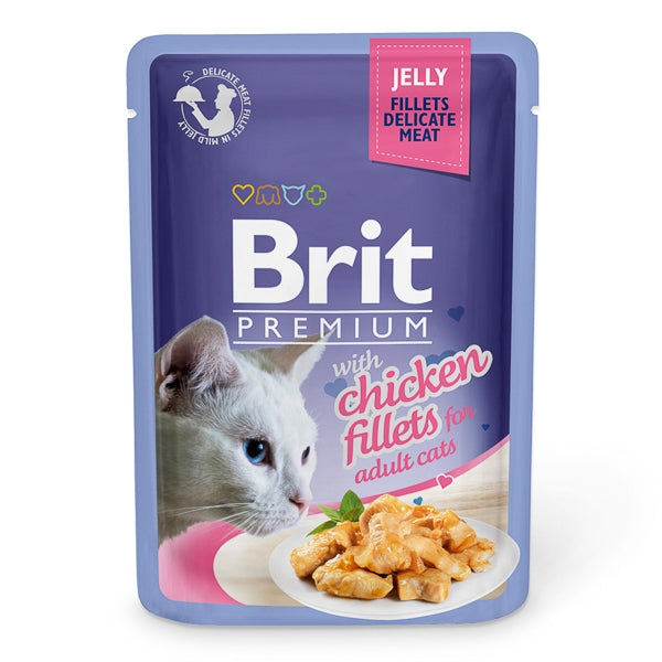 Brit Cat Delicate Chicken in Jelly 85 g