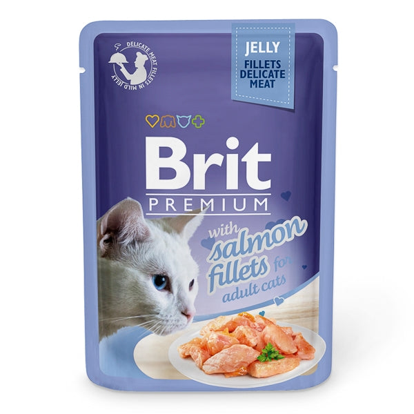 Brit Cat Delicate Salmon in Jelly 85 g