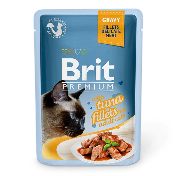 Brit Cat Delicate Tuna in Gravy 85 g