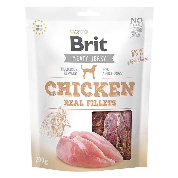 Brit Dog Jerky Chicken Fillets 200 g