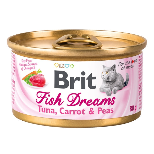 Brit Fish Dreams Tuna, Carrot and Pea 80 g