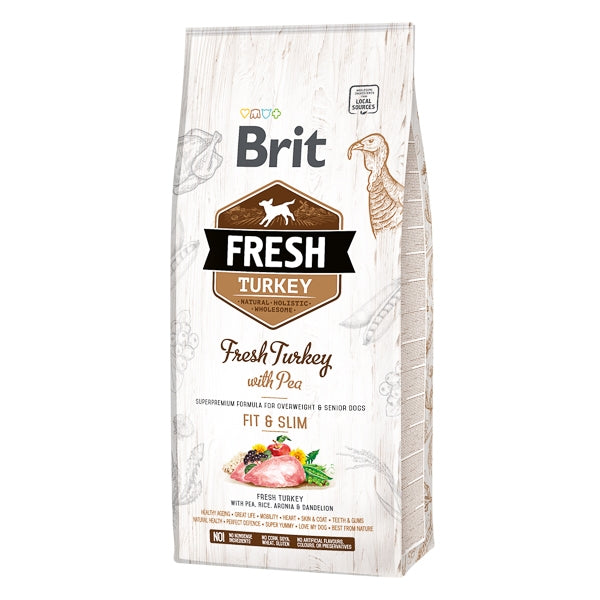 Brit Fresh Turkey and Pea Light Fit and Slim 12 kg