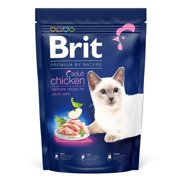 Brit Premium by Nature Cat Adult Chicken 1.5 kg