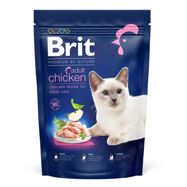 Brit Premium by Nature Cat Adult Chicken 800 g
