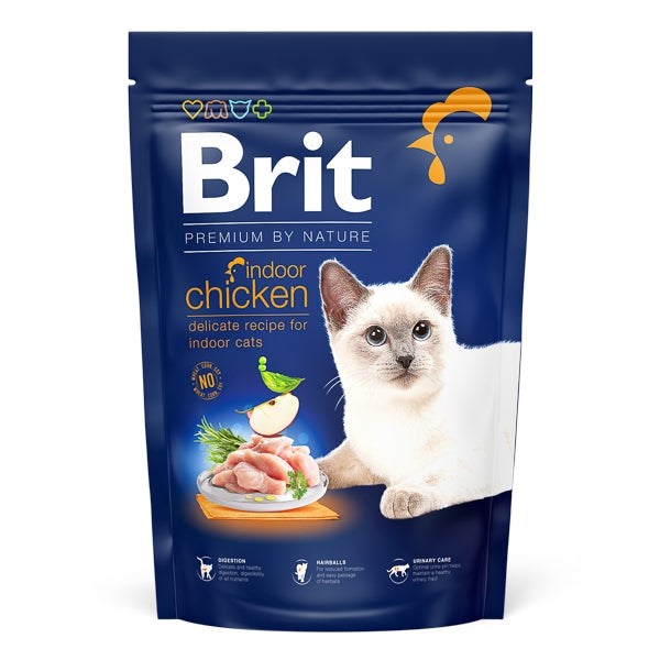 Brit Premium by Nature Cat Indoor Chicken 1.5 kg