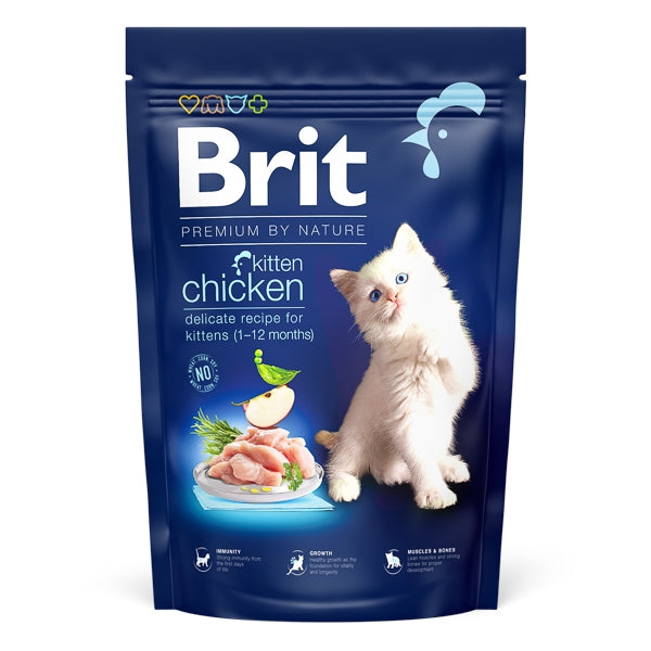Brit Premium by Nature Cat Kitten Chicken 1.5 kg