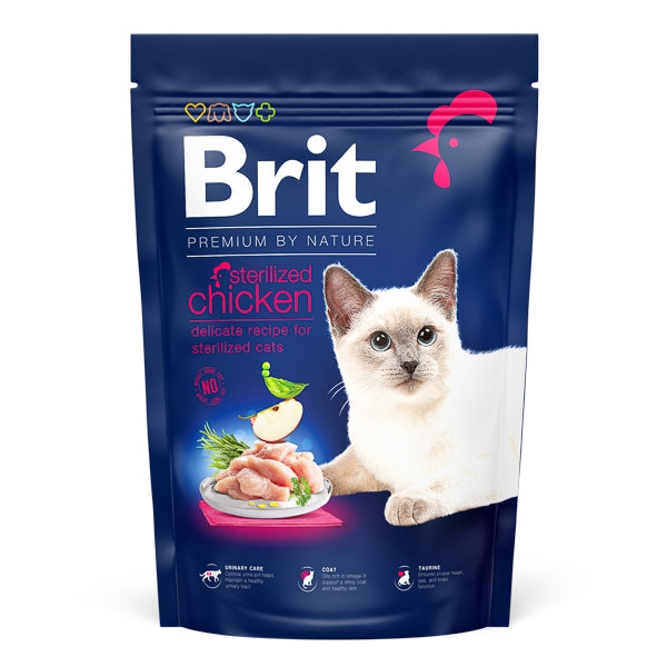 Brit Premium by Nature Cat Sterilized Chicken 1.5 kg