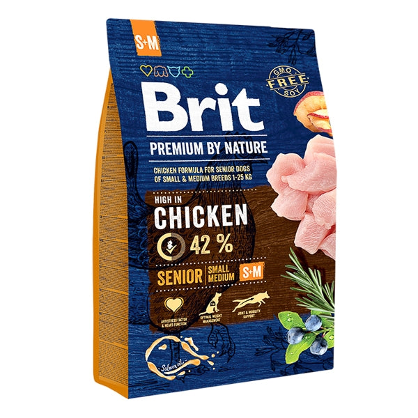 Brit Premium by Nature Senior S plus M 3 kg