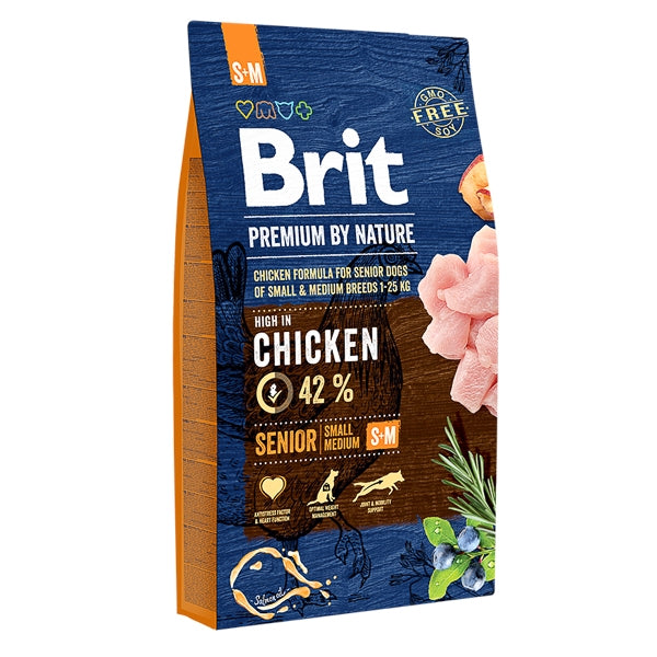 Brit Premium by Nature Senior S plus M 8 kg