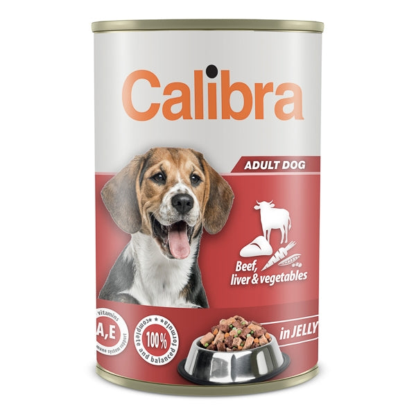 Calibra Dog Premium Can With Beef 1240g