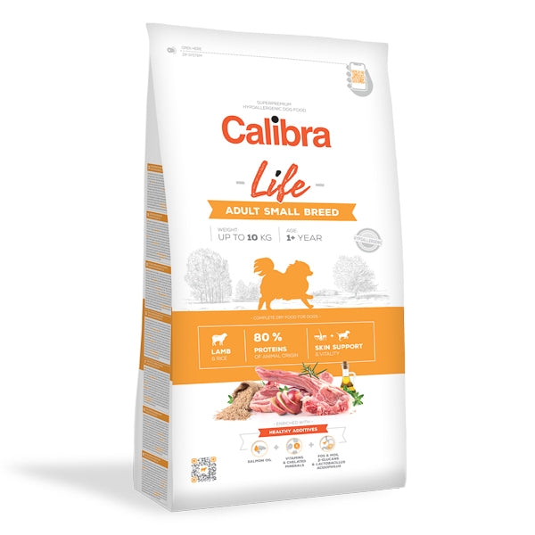 Calibra Dog Life Adult Small Breed Lamb 1.5 kg