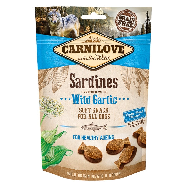 Carnilove Dog Semi Moist Sardines with Wild Garlic 200 g