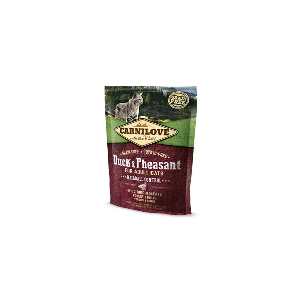 Carnilove Duck and Pheasant for Adult Cats - Hairball Control 400 g
