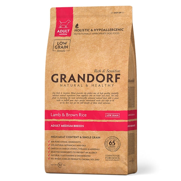 GD-Dog - Lamb & Brown Rice - Adult All Breed - 12 kg