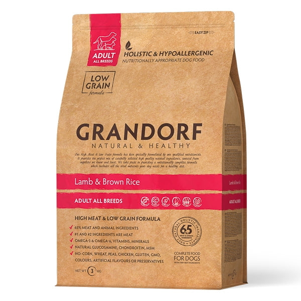 GD-Dog - Lamb & Brown Rice - Adult All Breed - 3 kg
