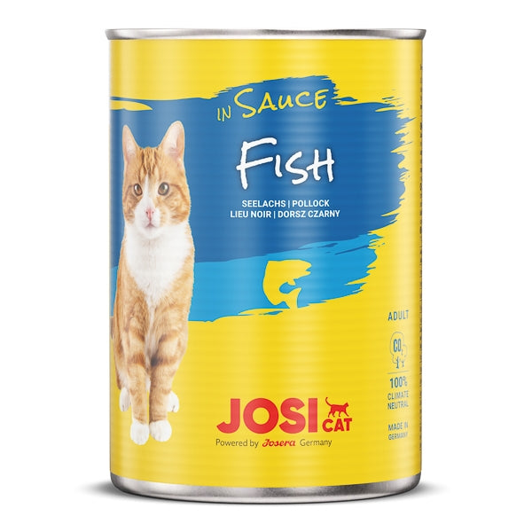 JosiCat Fish in Sauce 12x415 g