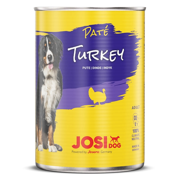 JosiDog Paté Turkey 12x400 g