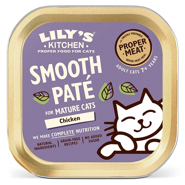 Lily's Kitchen Adult 7 plus Marvellously Mature Chicken Supper Wet Complete Cat Food 85 g
