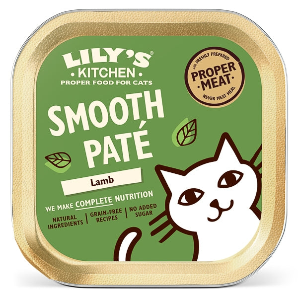 Lily's Kitchen Adult Lovely Lamb Casserole Wet Complete Cat Food 85 g
