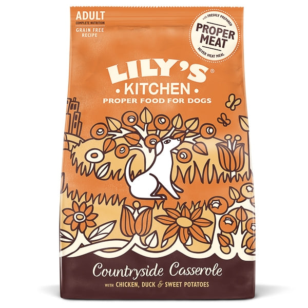 Lily's Kitchen Dog Chicken and Duck Countryside Casserole Adult Dry Food 7 kg
