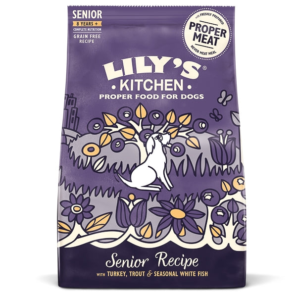 Lily's Kitchen Dog Turkey and Trout Senior Recipe Dry Food 7 kg