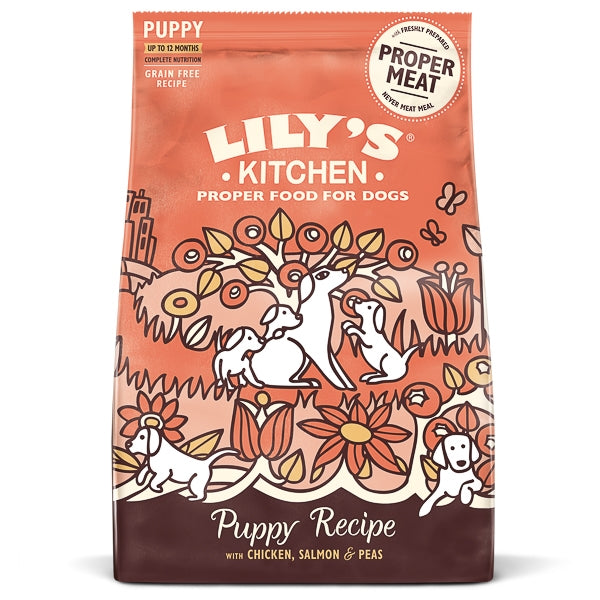 Lily's Kitchen For Dogs Chicken and Salmon Puppy Recipe Dry Food 2.5 kg