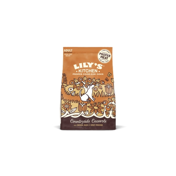 Lily's Kitchen for Dogs Dog Chicken and Duck Countryside Casserole Adult Dry Food 7 kg