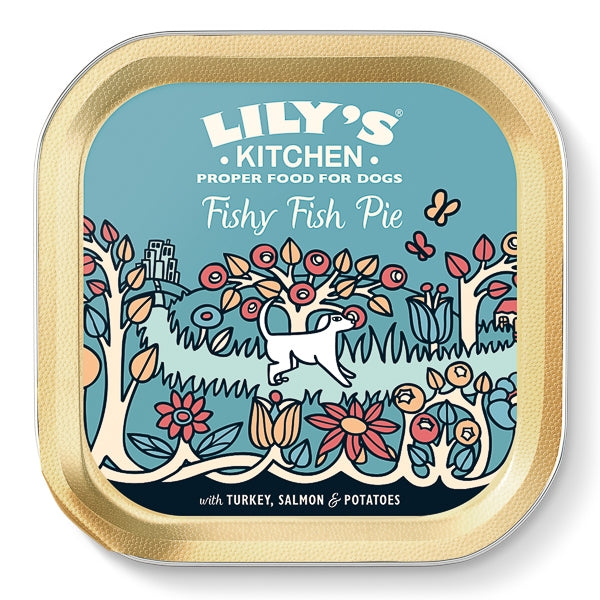 Lily's Kitchen for Dogs Fishy Fish Pie with Peas 150 g