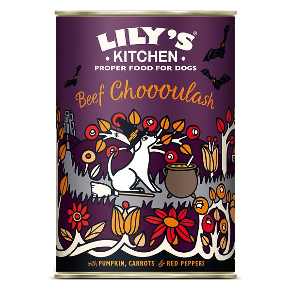 Lily's Kitchen Halloween Beef Ghoooulash Tin 400 g