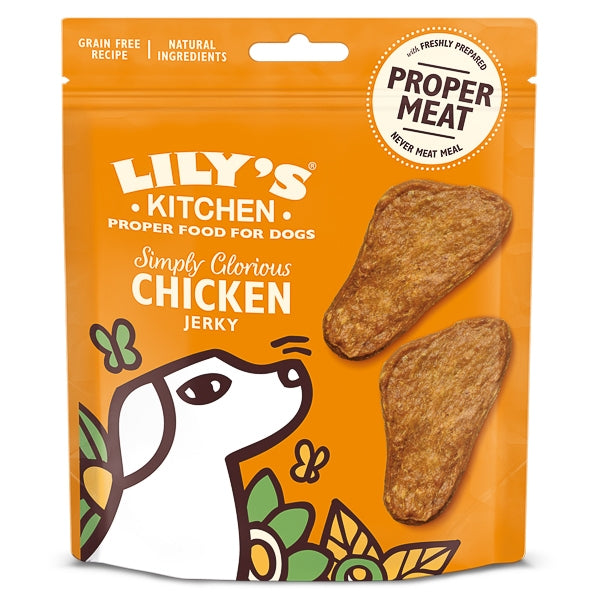 Lily's Kitchen Simply Glorious Chicken Jerky Dog Treats 70 g