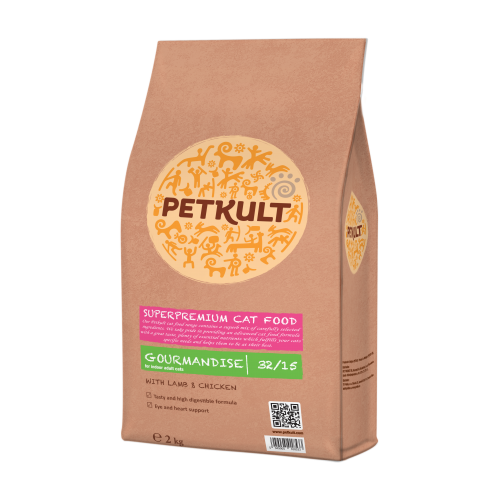 Hrana uscata pentru pisici Petkult Gourmandise 2 kg
