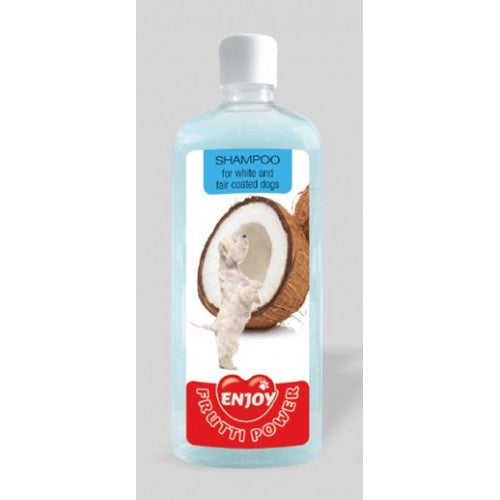 Sampon pentru caini Enjoy Frutty White Coconut 300 ml